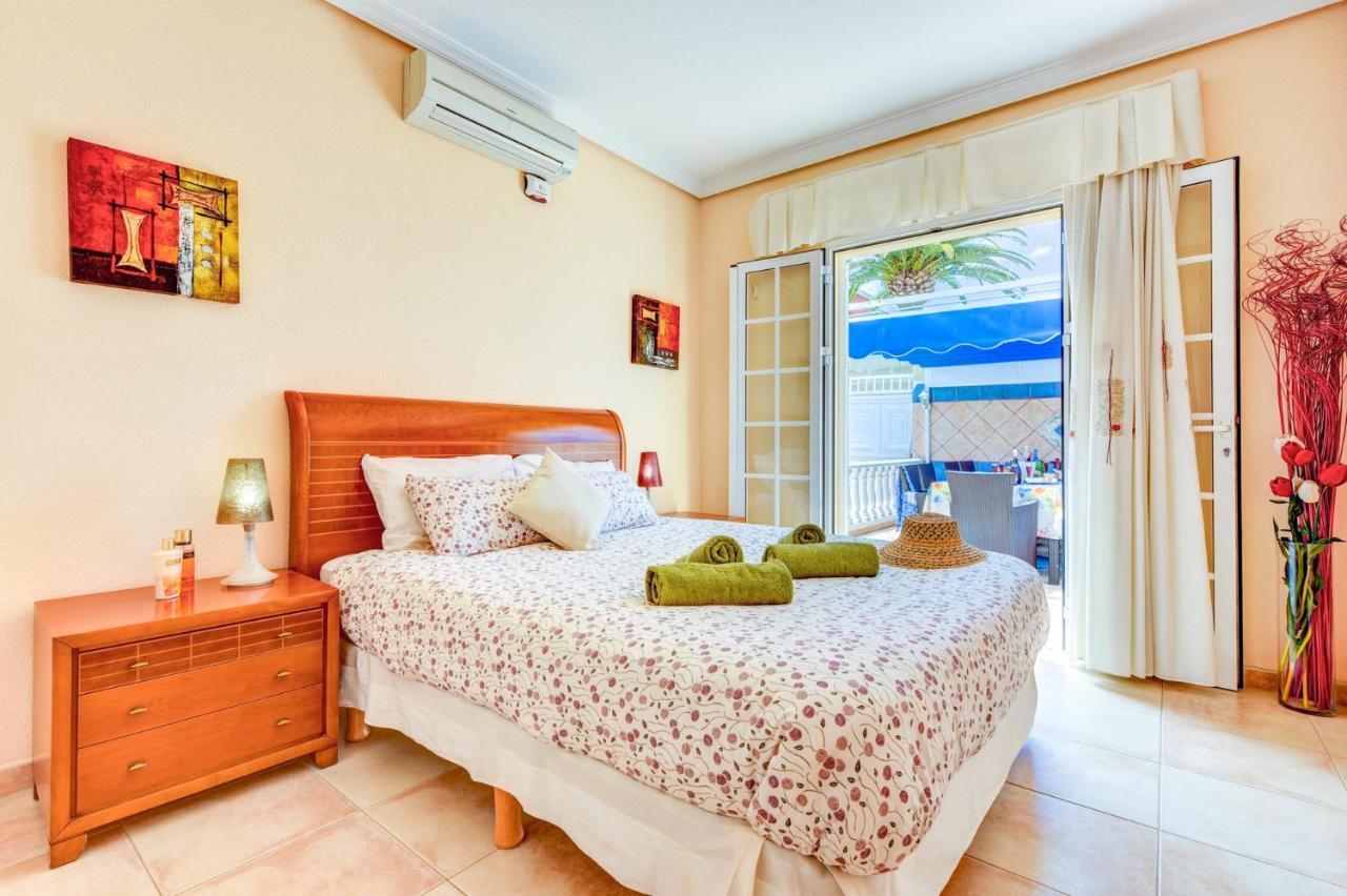 Villa Teide Sol Con Piscina Climatizada, Playa Fanabe, Costa Adeje Exterior foto