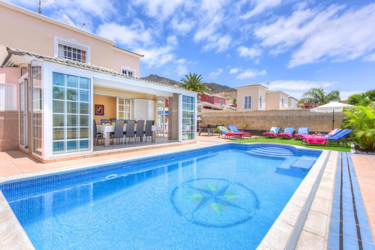 Villa Teide Sol Con Piscina Climatizada, Playa Fanabe, Costa Adeje Exterior foto