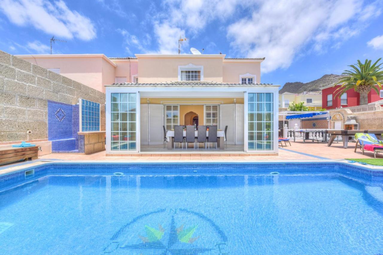 Villa Teide Sol Con Piscina Climatizada, Playa Fanabe, Costa Adeje Exterior foto