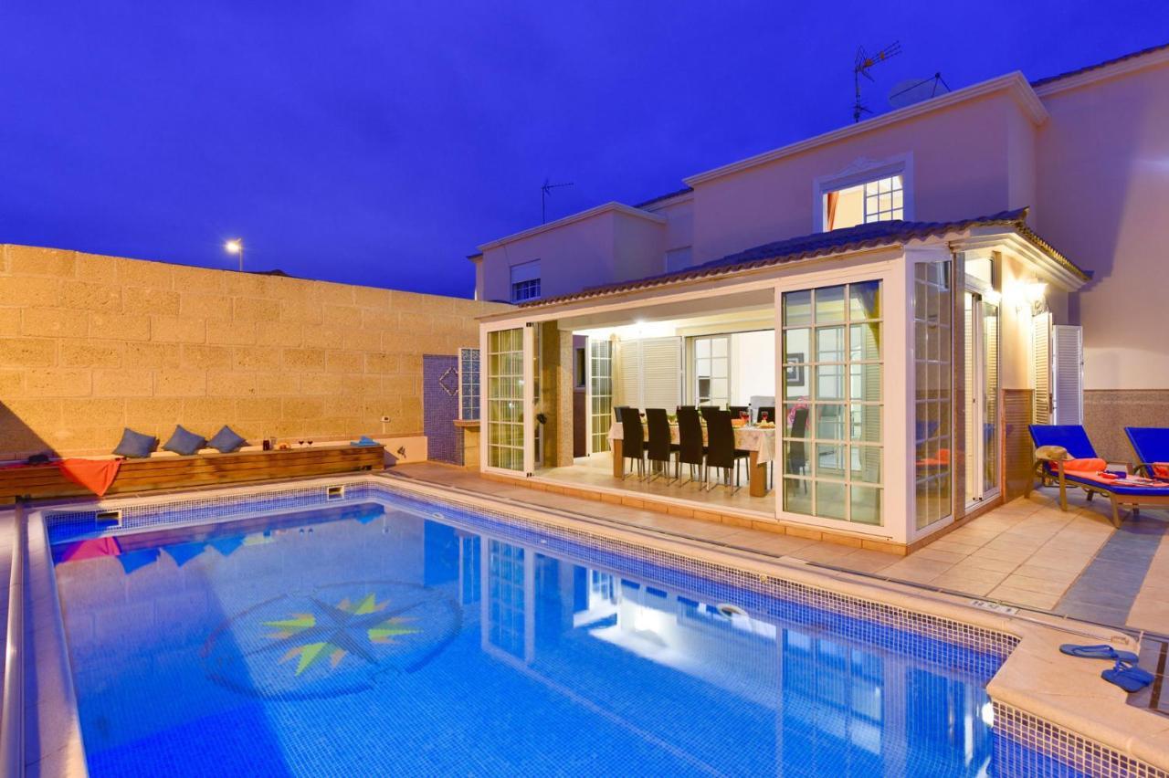Villa Teide Sol Con Piscina Climatizada, Playa Fanabe, Costa Adeje Exterior foto